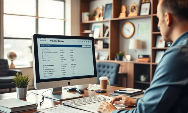 comparing insurance quotes